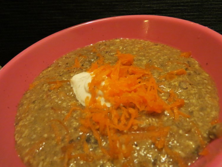 Gulrótarkökugrautur