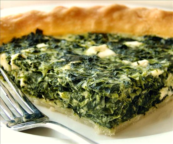 Spínat-quiche